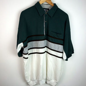 VTG 80s LD Sports International Polo Shirt 2XLT